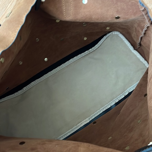 Suede Tote Bag - Picture 6 of 6